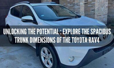 Unlocking the Potential: Explore the Spacious Trunk Dimensions of the Toyota RAV4
