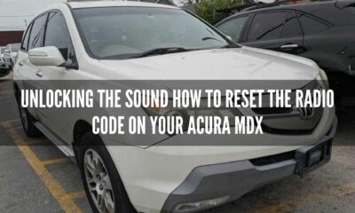 How to Reset the Radio Code on Your Acura MDX
